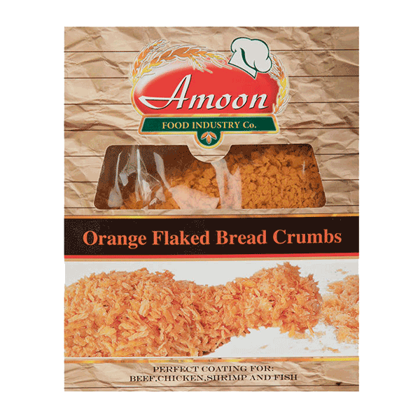 آرد سوخاری پرک نارنجی250گ آمون - Image 2