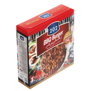 202 زغالی برگر %90 400 گرم